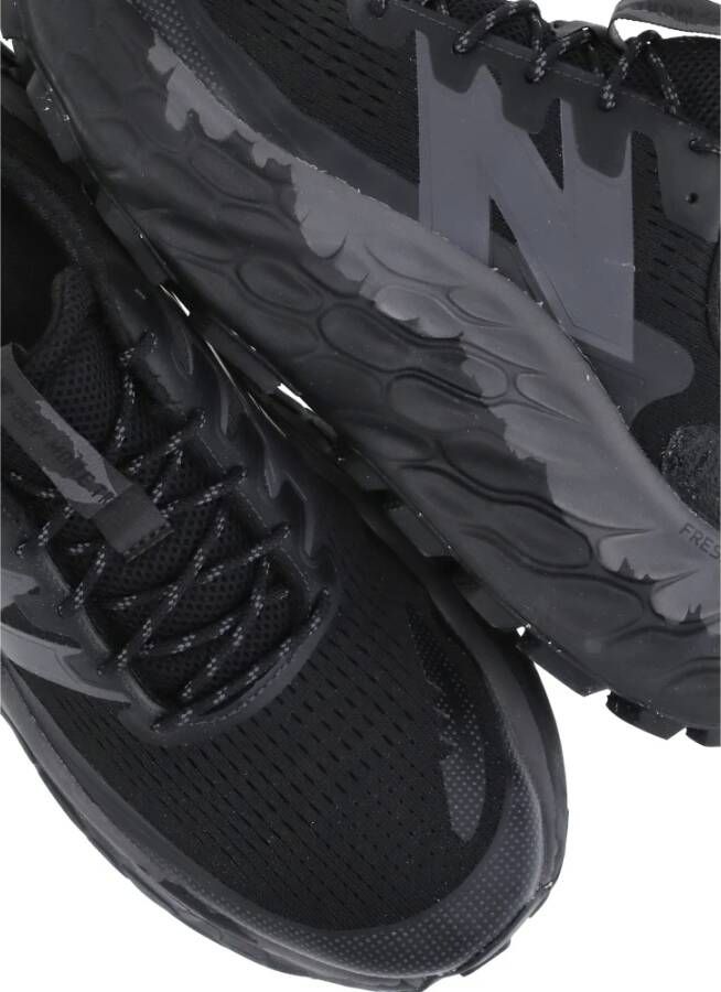 New Balance Zwarte Tech Stof Sneakers Black Heren