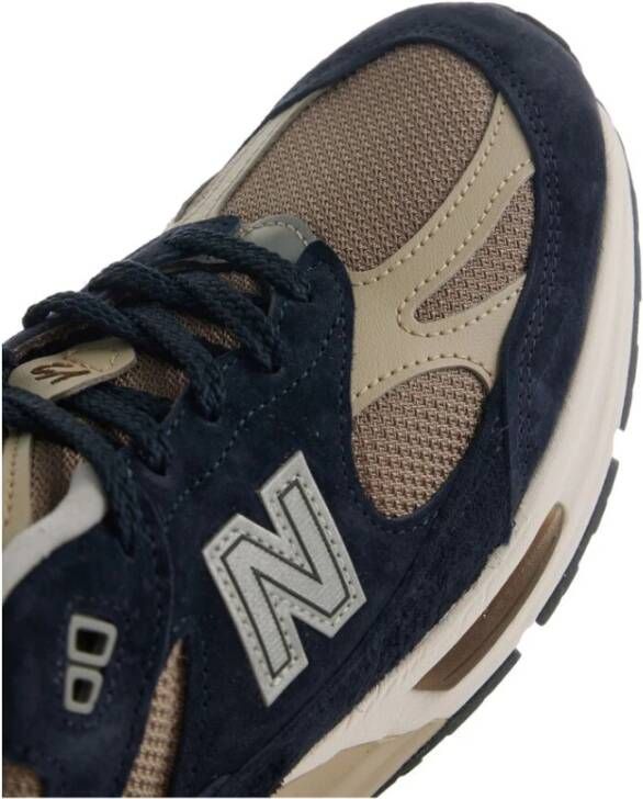 New Balance Zwarte Vetersneaker Multicolor Heren