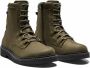 New Feet Nubuck Veterschoenen met Rits Green Dames - Thumbnail 2