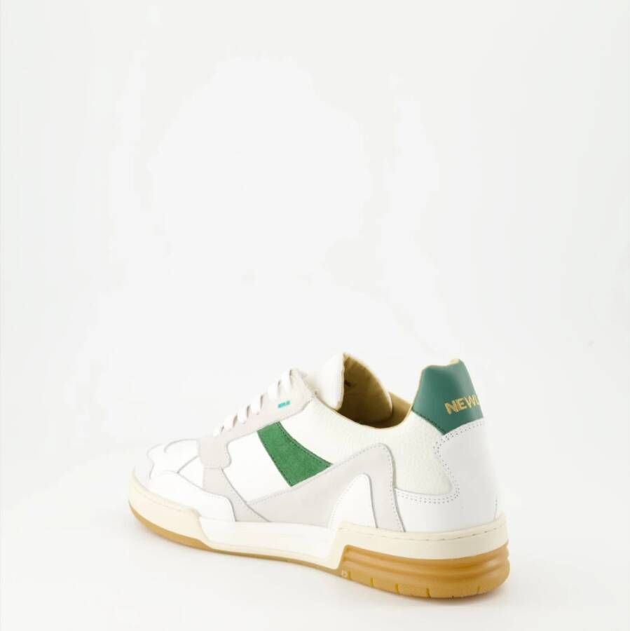 Newlab Leren en Nubuck Sneakers Lente-Zomer 2024 Multicolor Heren