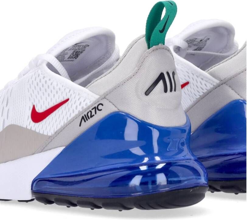 Nike 270 Lage Sneaker Wit Rood Blauw White Heren