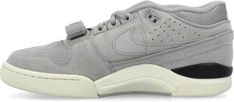 Nike Moderne Mid-Cut Leren Sneakers Gray Dames