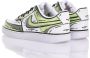 Nike Aangepaste Groen Witte Sneakers Multicolor Heren - Thumbnail 3