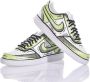 Nike Aangepaste Groen Witte Sneakers Multicolor Heren - Thumbnail 5