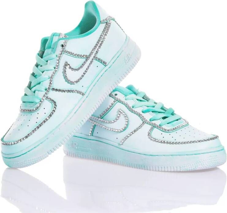 Nike Aangepaste Groene Sneakers Damesschoenen Green Unisex