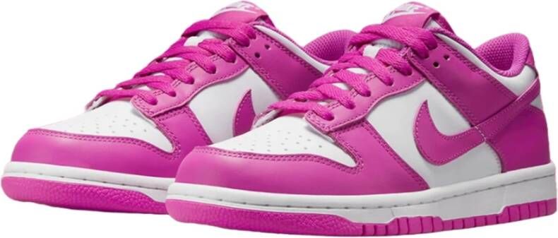 Nike Actieve Fuchsia Dunk Low Sneakers Pink Dames