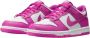 Nike Actieve Fuchsia Dunk Low Sneakers Pink Dames - Thumbnail 2