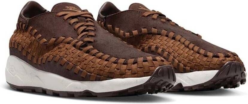 Nike Air Footscape Woven Sneakers Brown Heren