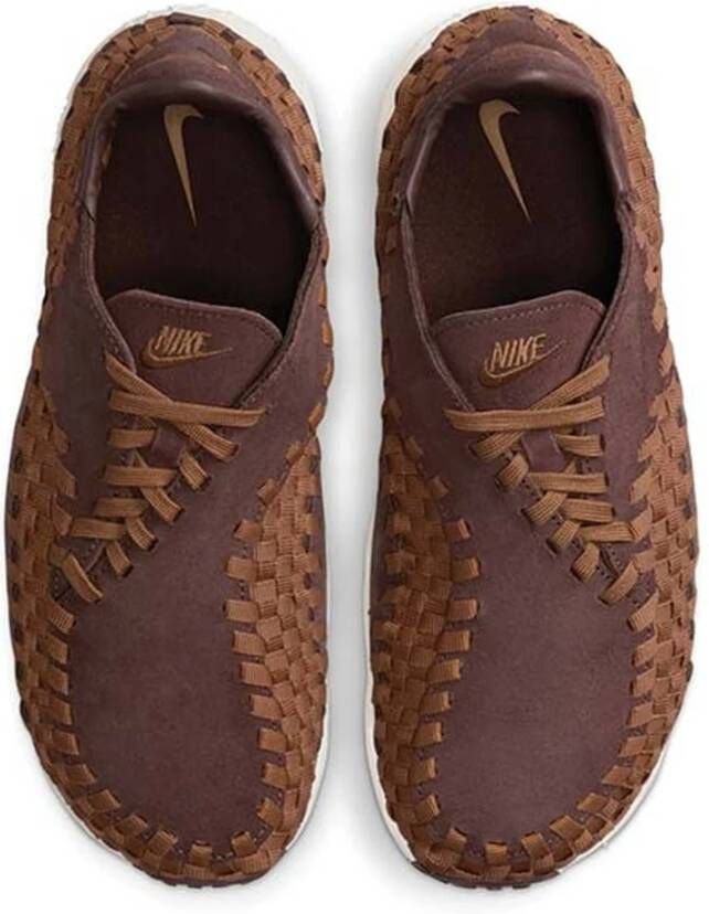 Nike Air Footscape Woven Sneakers Brown Heren