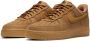 Nike Air Force 1 '07 Wb Flax Wheat Gum Light Brown Black Schoenmaat 44 1 2 Sneakers CJ9179 200 - Thumbnail 4