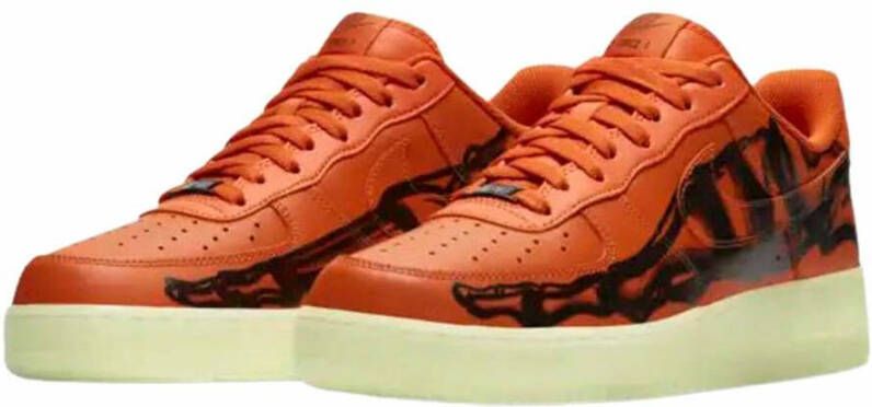 Nike Air Force 1'07 Skeleton Herenschoen Oranje - Foto 2