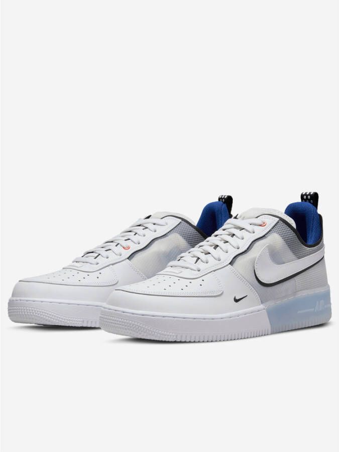 Nike Air Force 1 React Sneakers Wit Heren