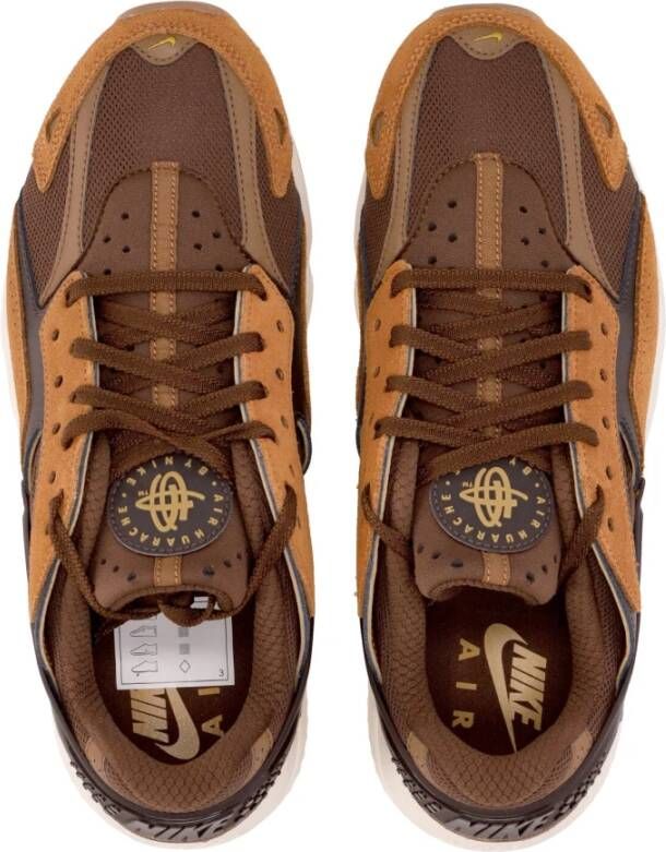 Nike Air Huarache Runner Cocoo Lage Schoenen Brown Heren