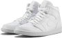 Jordan Air 1 Mid Basketball Schoenen white white white maat: 47.5 beschikbare maaten:41 42.5 43 44.5 45 46 47.5 45.5 - Thumbnail 7