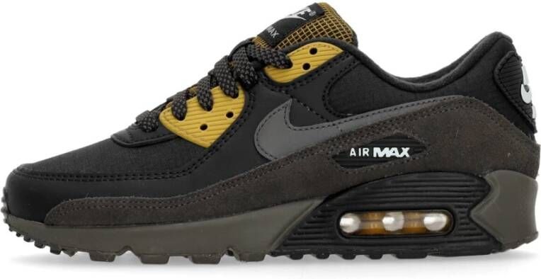 Nike Air Max 90 Lage Schoen Zwart Blauw Multicolor Heren