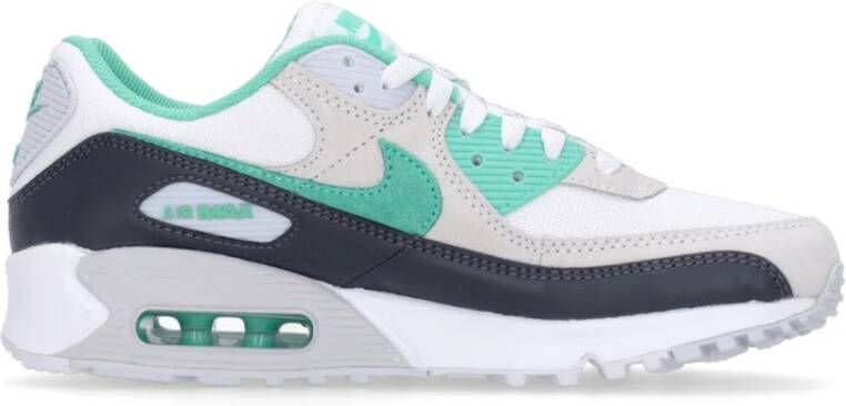 Nike Air Max 90 Sneaker Wit Groen Antraciet Multicolor Heren