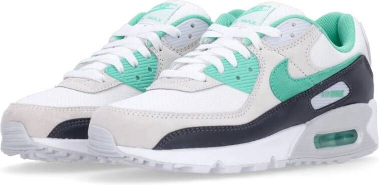 Nike Air Max 90 Sneaker Wit Groen Antraciet Multicolor Heren