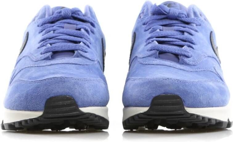 Nike Air Max 90 1 Lage Paarse Schoenen Blue Heren