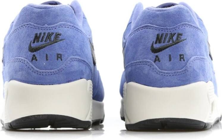 Nike Air Max 90 1 Lage Paarse Schoenen Blue Heren