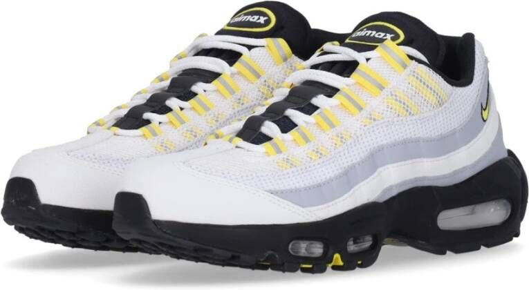 Nike Air Max 95 Lage Sneaker Wit Geel Zwart Multicolor Heren