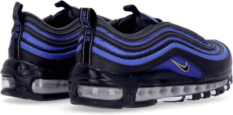 Nike Air Max 97 Lage Sneaker Zwart Goud Blauw Multicolor Heren