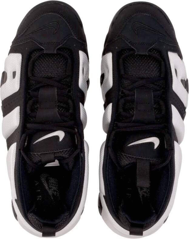 Nike Air More Uptempo Low Zwarte Sneakers Black Heren