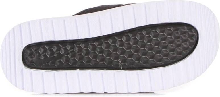 Nike Asuna Slide Damesslippers Zwart Wit Black Dames