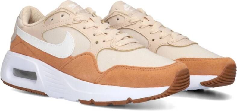 Nike Beige Oranje Lage Top Air Max SC Dames Sneakers Beige Dames