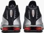 Nike Beperkte Editie Zwart Metallic Zilver Shox R4 Black Heren - Thumbnail 3