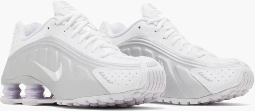 Nike Beperkte oplage Shox R4 Wit Metallic White Heren