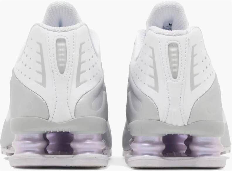 Nike Beperkte oplage Shox R4 Wit Metallic White Heren