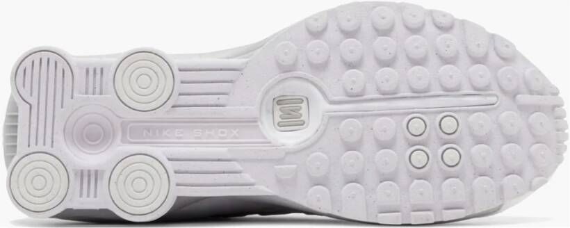 Nike Beperkte oplage Shox R4 Wit Metallic White Heren