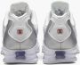 Nike Beperkte Oplage Wit Metallic Zilver Shox TL White Heren - Thumbnail 3