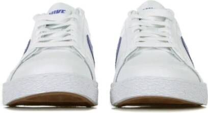 Nike Blauwe Blazer Lage Schoenen voor Jongens White Heren