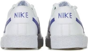 Nike Blauwe Blazer Lage Schoenen voor Jongens White Heren