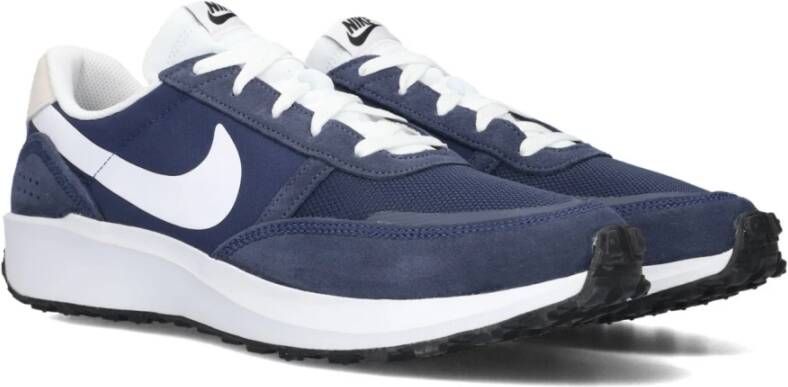 Nike Blauwe Waffle Nav Lage Sneakers Blue Heren