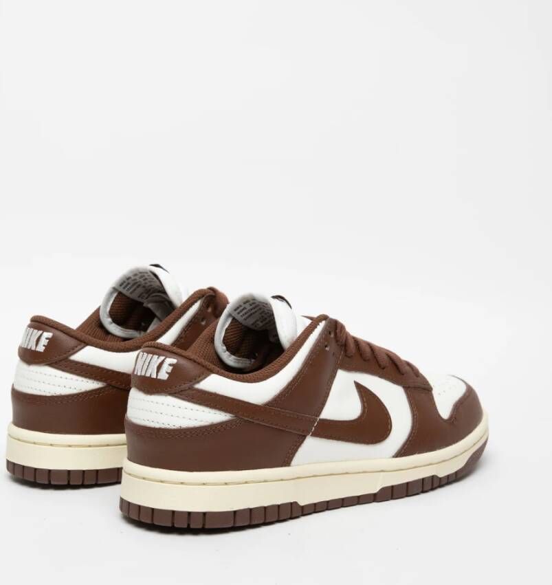 Nike Bruine Leren Basketbalsneakers Brown Dames