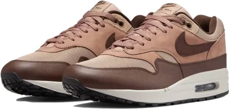 Nike Cacao Wow Air Max 1 Sneaker Brown Heren