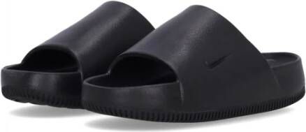 Nike Calm Slide Pantoffels Zwart Streetwear Black Heren