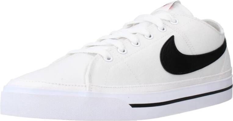 Nike Canvas Court Legacy Stijlvolle Sneakers White Heren