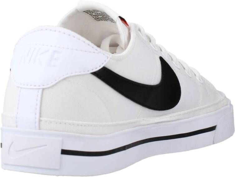 Nike Canvas Court Legacy Stijlvolle Sneakers White Heren