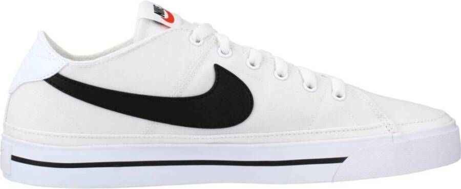 Nike Canvas Court Legacy Stijlvolle Sneakers White Heren