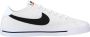 Nike Canvas Court Legacy Stijlvolle Sneakers White Heren - Thumbnail 4