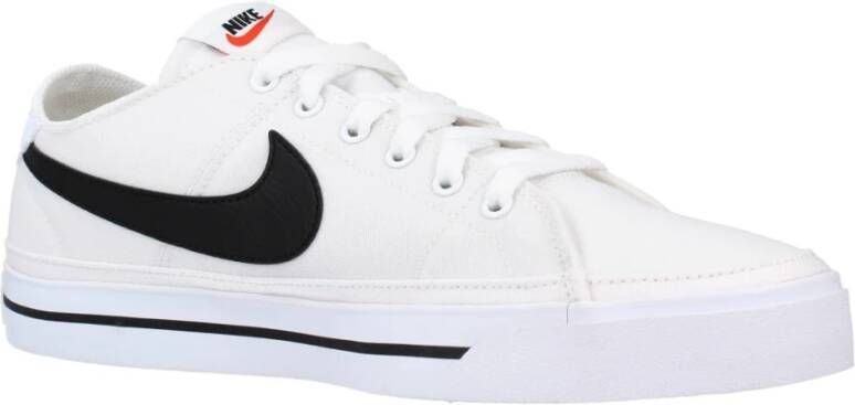 Nike Canvas Court Legacy Stijlvolle Sneakers White Heren