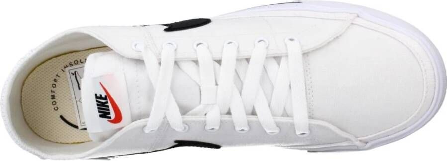 Nike Canvas Court Legacy Stijlvolle Sneakers White Heren