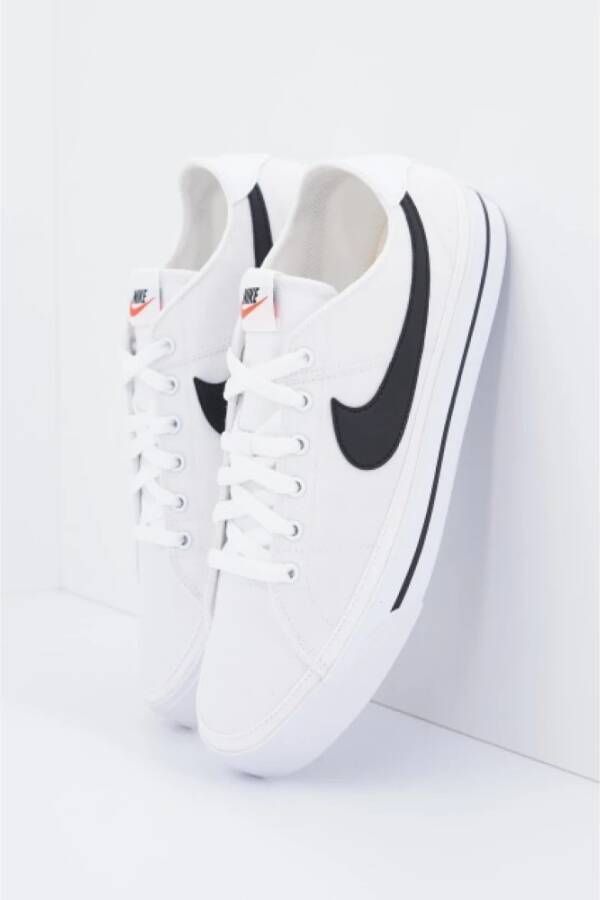 Nike Canvas Court Legacy Stijlvolle Sneakers White Heren