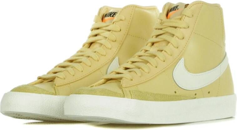 Nike Canvas Hoge Sneakers voor Vrouwen White Dames