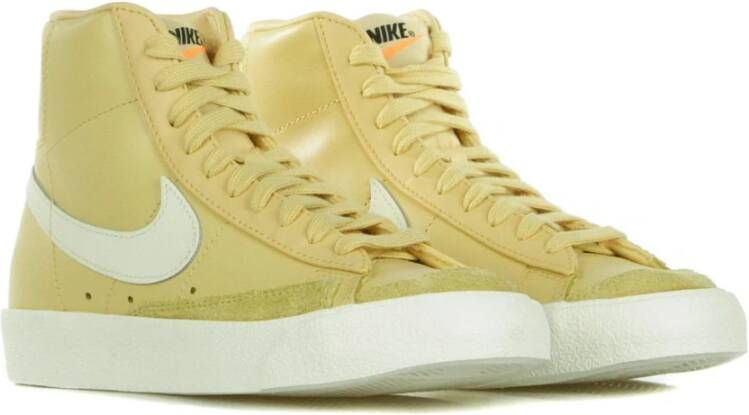 Nike Canvas Hoge Sneakers voor Vrouwen White Dames