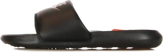 Nike Comfort Slide Slippers Zwart Rood Black Dames