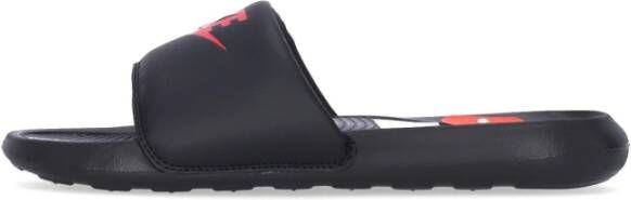 Nike Comfort Slide Slippers Zwart Rood Black Heren